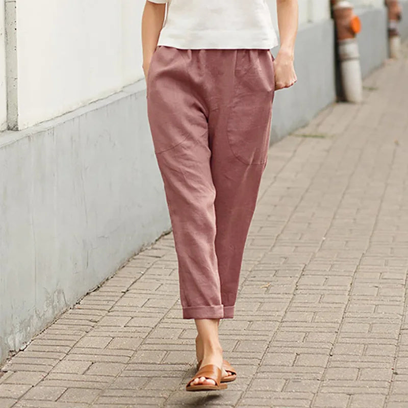 Kiwa - Wide-Leg Pants with Pockets — view 5