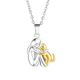 Cat Hug Necklace — view 3