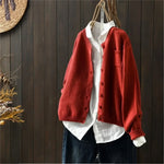 Marlene - Linen Cardigan — view 4