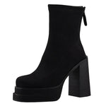 Olga - Modern-Style Boots with Suede Comfort — view 7