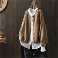 Marlene - Linen Cardigan — view 6