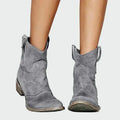 Retro Cowboy Ankle Boots — view 4