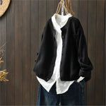 Marlene - Linen Cardigan — view 5