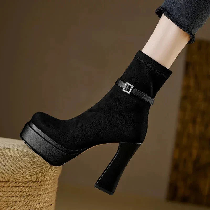 Meri - Luxury Platform Boots with Comfort and Style in Every Step — view 5