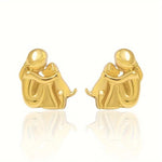 Dog Hug Earrings — view 4