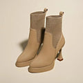 Libby - Platform Boots, Comfort and Feminine Elegance — view 2