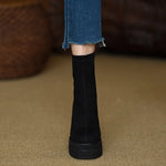 Olga - Modern-Style Boots with Suede Comfort — view 6