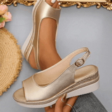 Chelsea | Orthopaedic Slingback Espadrille Sandals — view 4