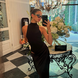 Faye - Asymmetrical Maxi Dress — view 10