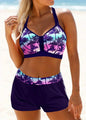 Janette - High-Waisted Ribbed Bikini — view 4