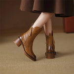 Clara - Leather Boots — view 4