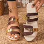 Lerrie | Braided Strap Sandals — view 4