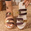 Lerrie | Braided Strap Sandals — view 4