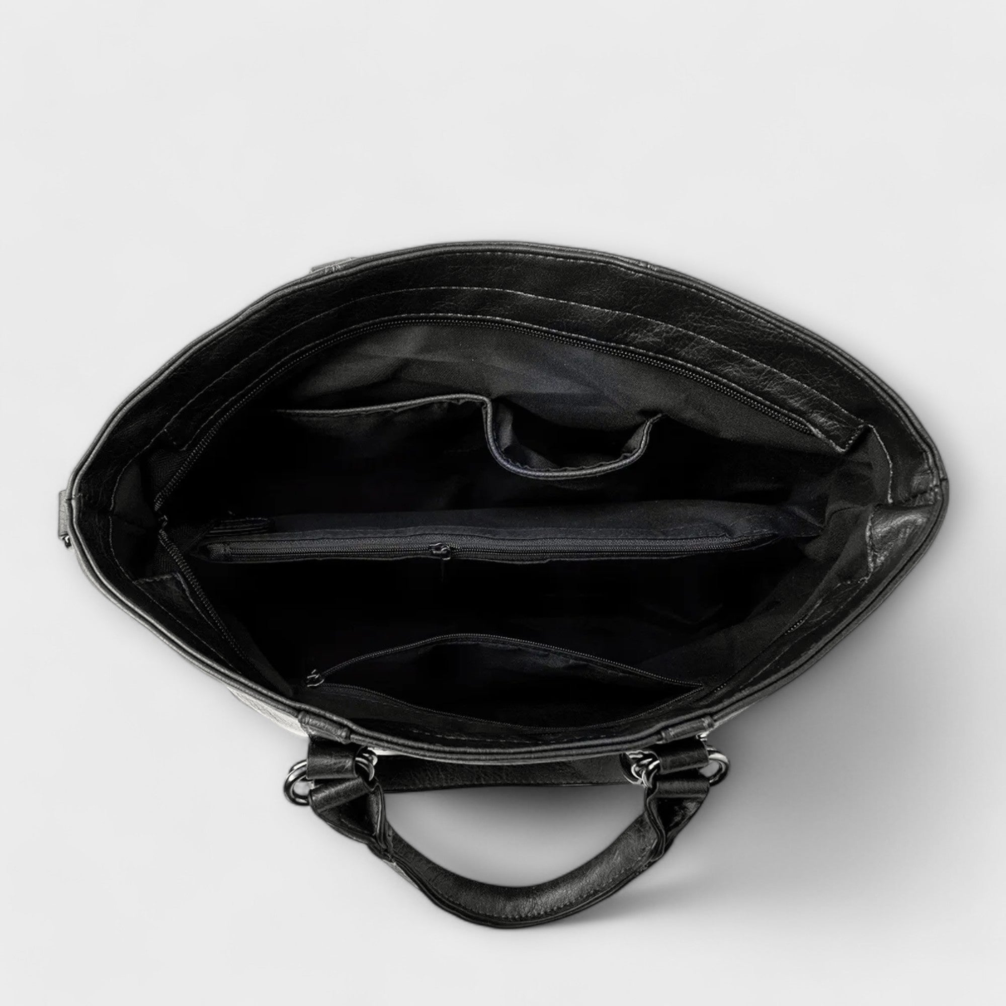 Zephyra - Large Leather Bag — view 8