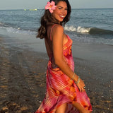 Dakota - Vibrant Tropical Dress — view 4