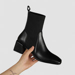 Lulu - Platform Boots, Comfort and Feminine Elegance — view 2