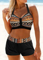 Janette - High-Waisted Ribbed Bikini — view 5