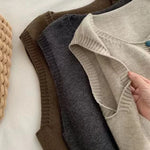 Maisie - Button Knit Vest — view 9