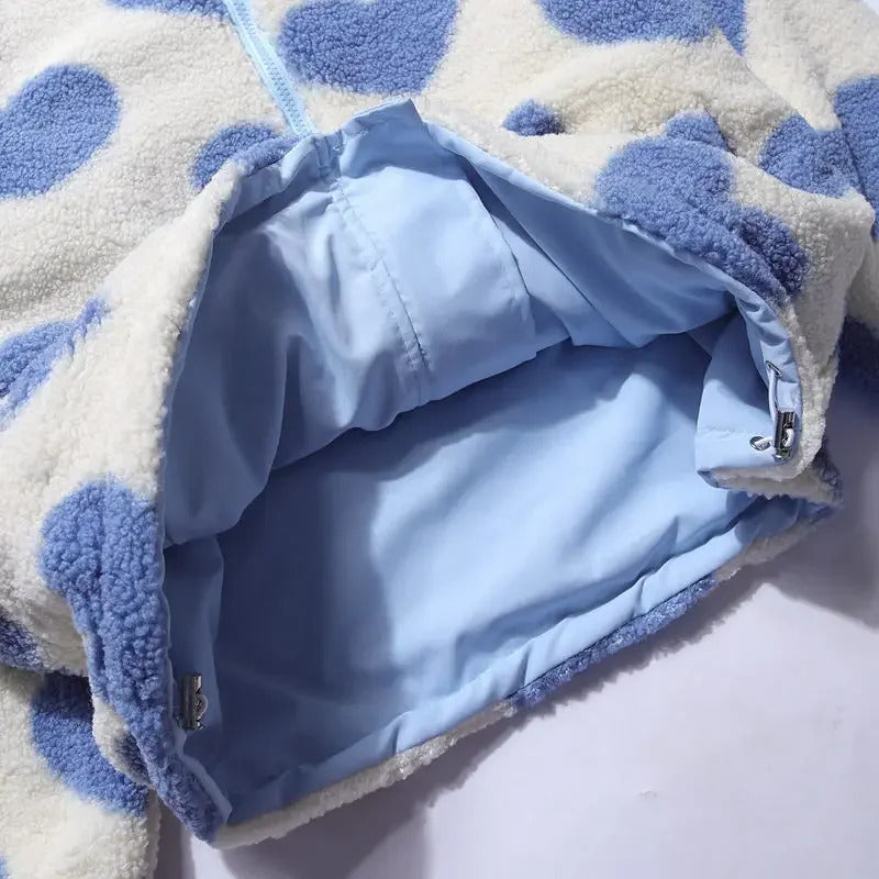 Scarlett - Reversible Heart Coat — view 10