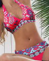 Nina - Bikini with Floral and Geometric Design