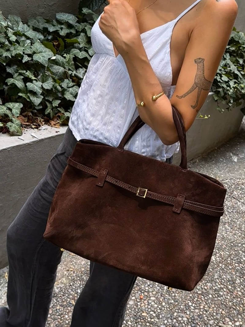 Rosalia | Suede Bag — view 3