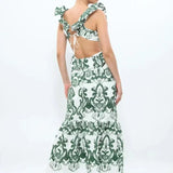 Haven - Maxi Dress with Ruffles