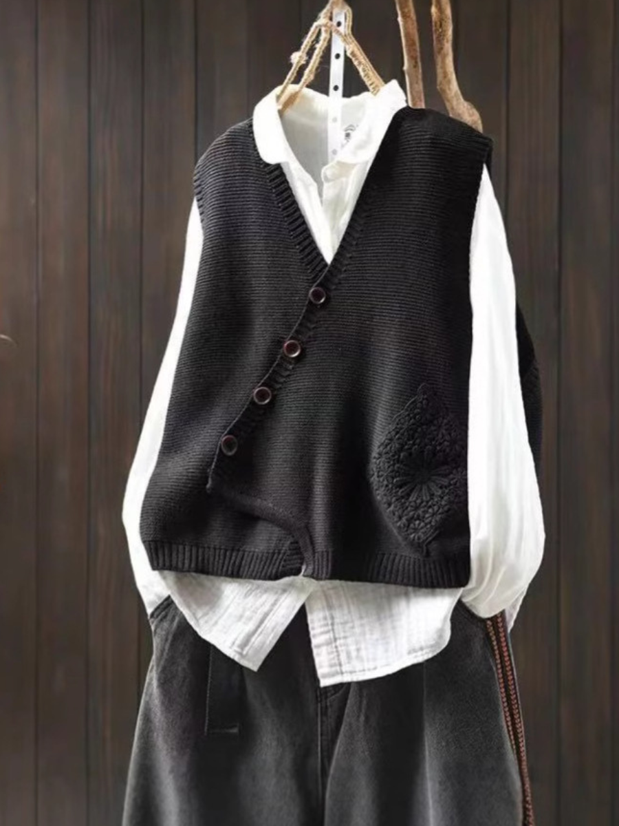 Bree - Knit Vest — view 6