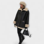 Hera - Leather Coat — view 3