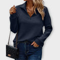 Kate - Elegant Knit Sweater — view 6