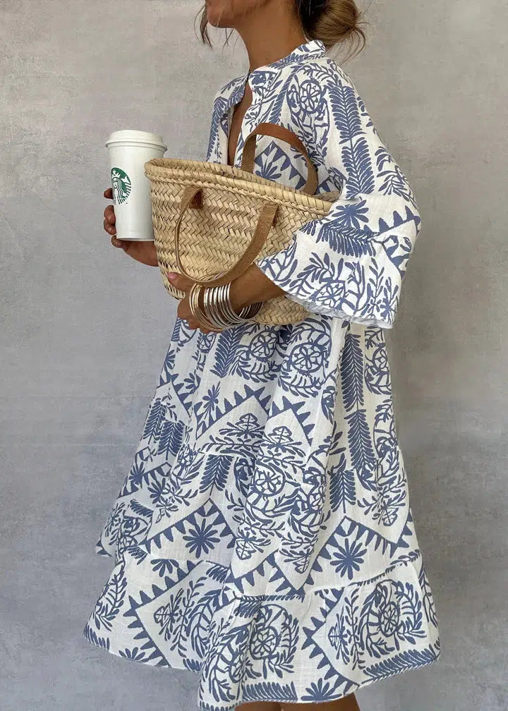 Freddie - Boho Casual Tunic Dress — view 5
