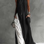 Ataahua - Asymmetric Sleeveless Maxi Dress — view 2