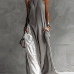 Ataahua - Asymmetric Sleeveless Maxi Dress