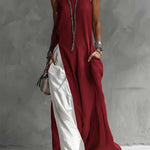 Ataahua - Asymmetric Sleeveless Maxi Dress — view 3
