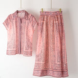 Adele - Bohemian Print Two-Piece Set