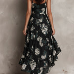 Avelinne - Black Bohemian Floral Print — view 6