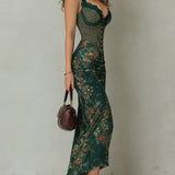 Tannea | Vintage Lace Maxi Dress — view 3