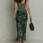 Tannea | Vintage Lace Maxi Dress — view 4