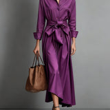Ngaio - Cotton Twill Shirt Dress