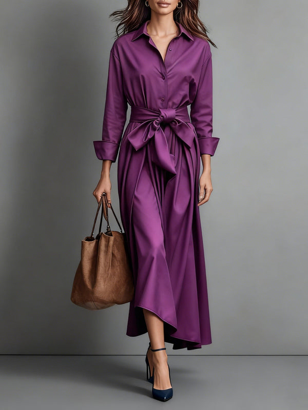 Ngaio - Cotton Twill Shirt Dress