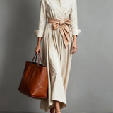 Ngaio - Cotton Twill Shirt Dress — view 4