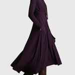 Purple | Pleated Maxi Dress — view 7