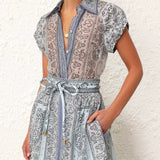 Adele - Bohemian Print Two-Piece Set