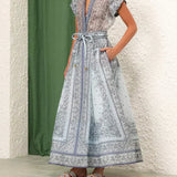 Adele - Bohemian Print Two-Piece Set
