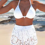 Laluna® | Elegant Solid Lace Bikini Set — view 2