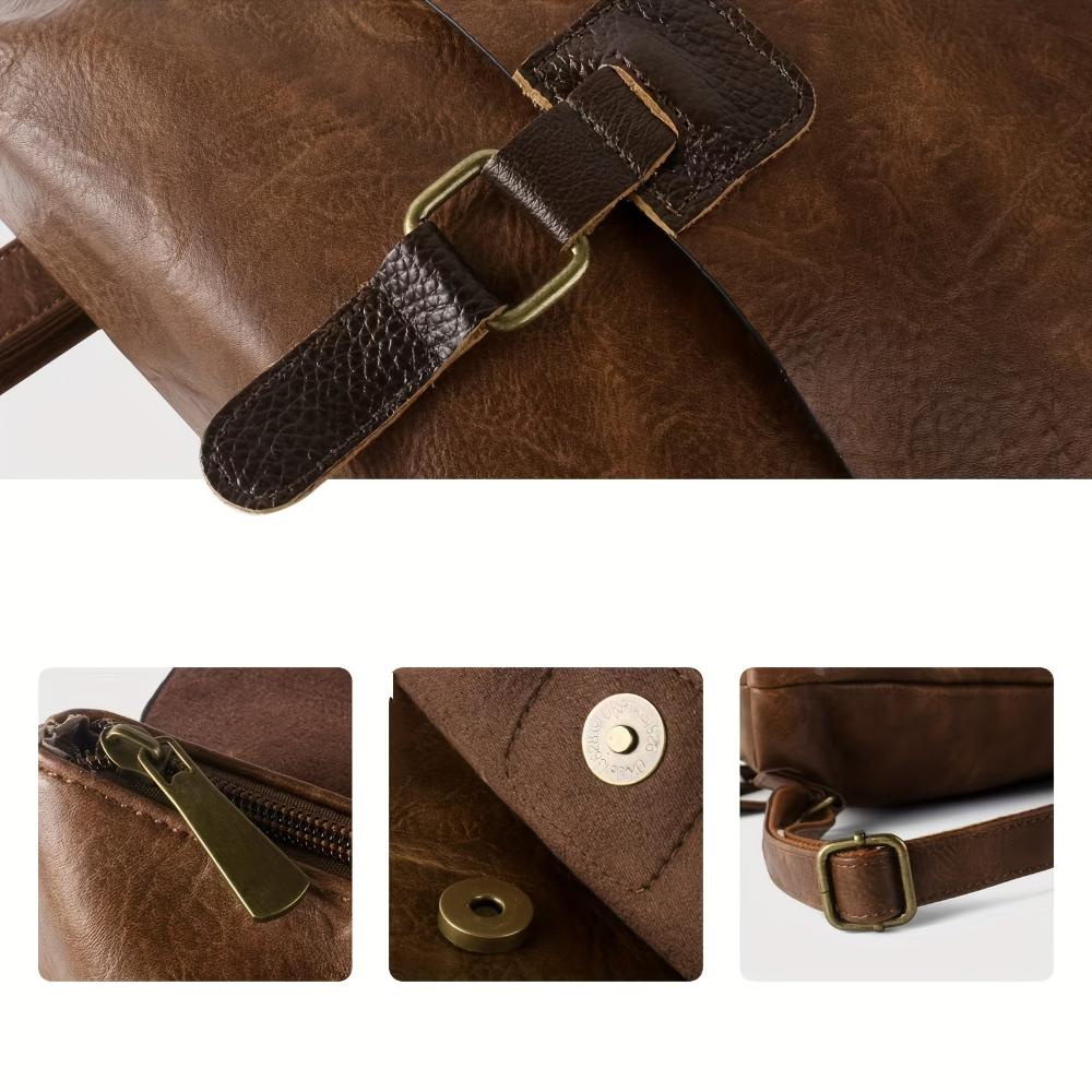 Maia - Retro Multifunctional Backpack — view 10