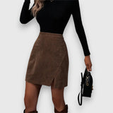 Nessa – Velvet Skirt — view 5