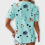 Emily - Blouse with V-Neck — view 16