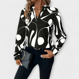 Katherine - Elegant Long-Sleeve Blouse