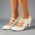 Bela - Bow Heels — view 3