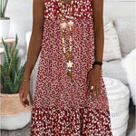 AYLA | SLEEVELESS DRESS WITH V-NECK — view 3
